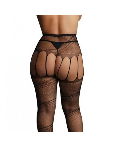 Panty CROTCHLESS CUT-OUT Noir sur la Boutique du Hard