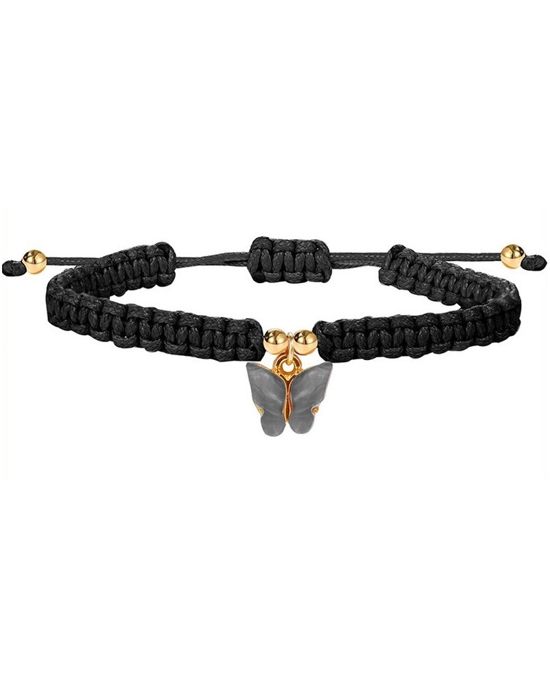 Bracelet Butterfly Noir sur la Boutique du Hard