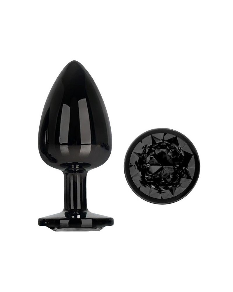 Plug Bijou AfterDark L 8 x 4cm Noir sur la Boutique du Hard