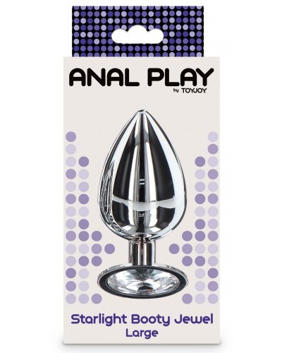 Plug Bijou anal Starlight Booty L 8.5 x 3.8cm sur la Boutique du Hard