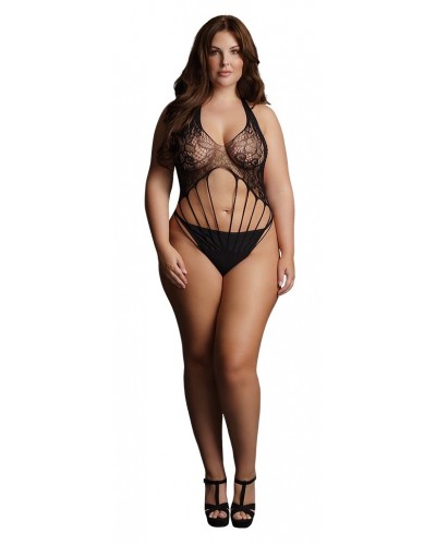 Body STRAPPY LACE Noir sur la Boutique du Hard