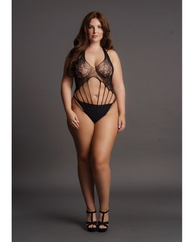 Body STRAPPY LACE Noir sur la Boutique du Hard