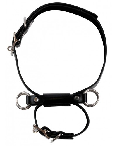 Menottes pour Cuisses Kneeling Cuffs noires sur la Boutique du Hard