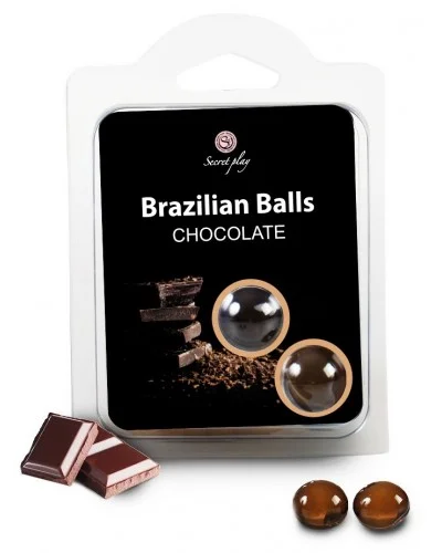 Boules de massage BRAZILIAN BALLS Chocolat sur la Boutique du Hard