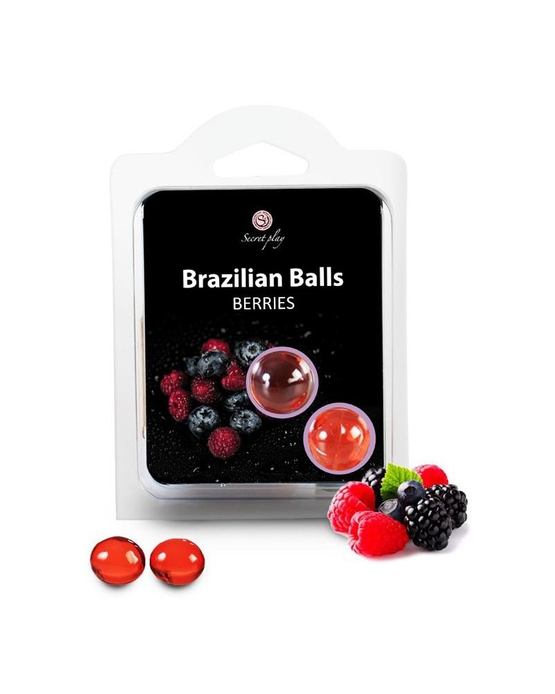 Boules de massage BRAZILIAN BALLS Fruits des bois sur la Boutique du Hard