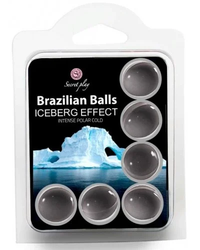 Pack de 6 Boules de massage Brazilian Balls Effet Iceberg sur la Boutique du Hard