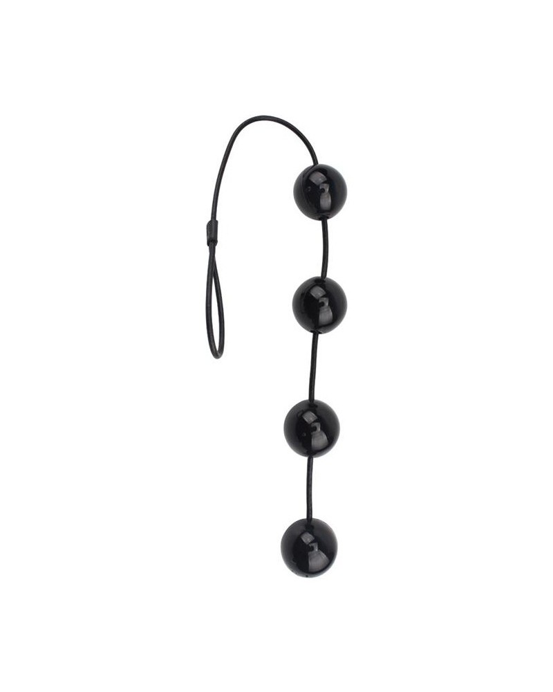 Boules anales Rubicon S 25 x 4cm Noires sur la Boutique du Hard