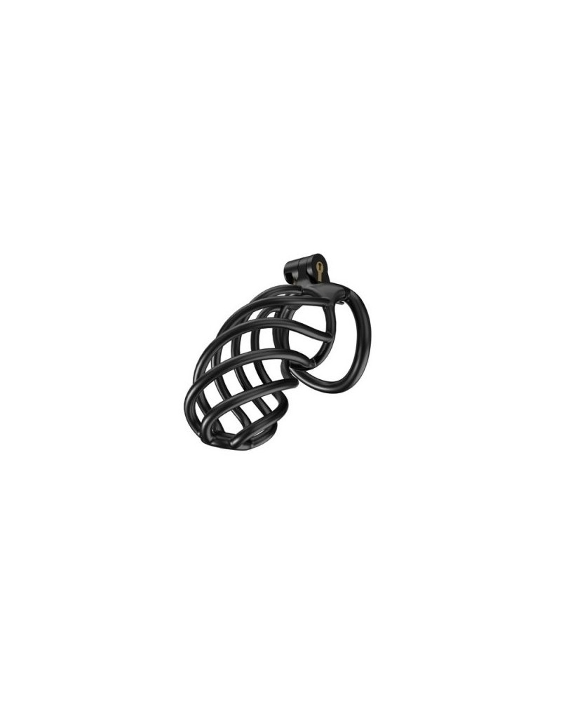 Cage de chasteté Tortille XL 11 x 3.4 cm Noire sur la Boutique du Hard