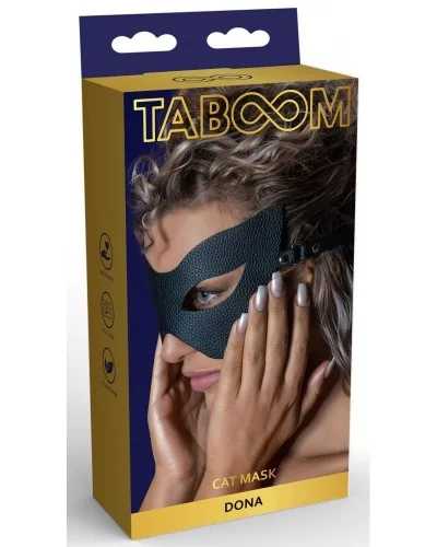 Masque Cat Taboom Noir sur la Boutique du Hard