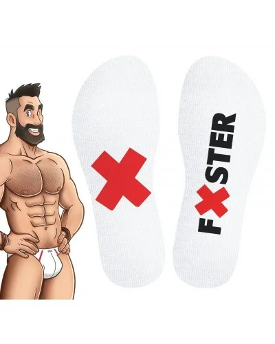 Chaussettes blanches Fister SneakXX sur la Boutique du Hard