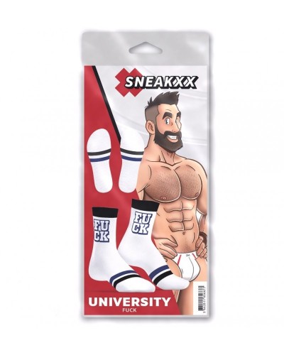 Chaussettes Fuck University SneakXX sur la Boutique du Hard