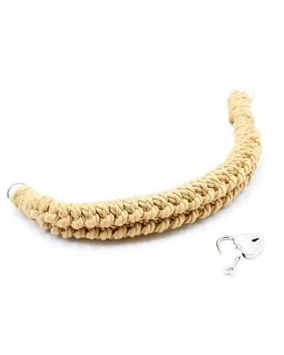 Collier Corde Hemp Collar 45cm sur la Boutique du Hard