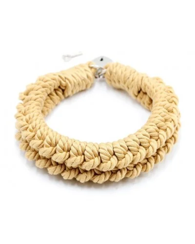 Collier Corde Hemp Collar 45cm sur la Boutique du Hard