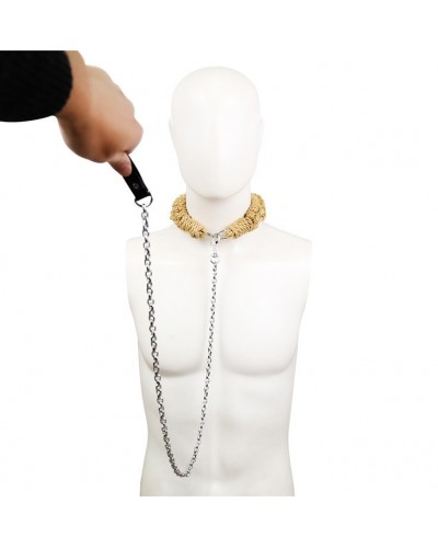 Collier Corde Hemp Collar 45cm sur la Boutique du Hard