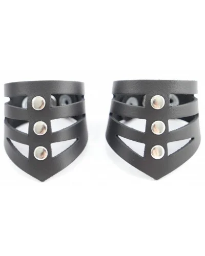 Bracelets en cuir Xena Pointe sur la Boutique du Hard