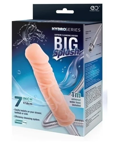 Tuyau avec Gode Big Splash 16 x 4cm sur la Boutique du Hard