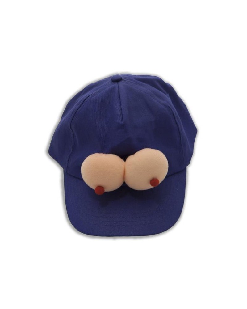 Casquette Bleue avec Seins sur la Boutique du Hard