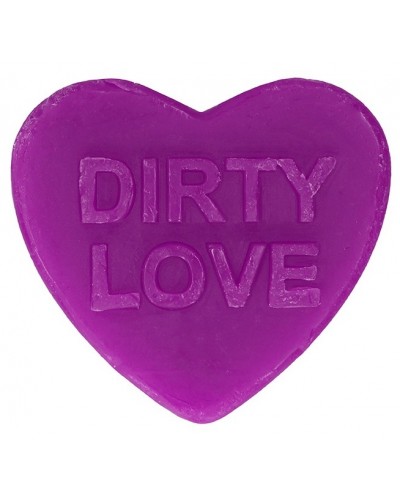 Savon Coeur DIRTY LOVE Parfum Lavande sur la Boutique du Hard