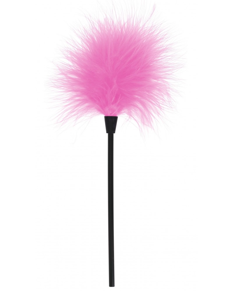 Mini Plumeau Sexy Feather 22cm Rose sur la Boutique du Hard