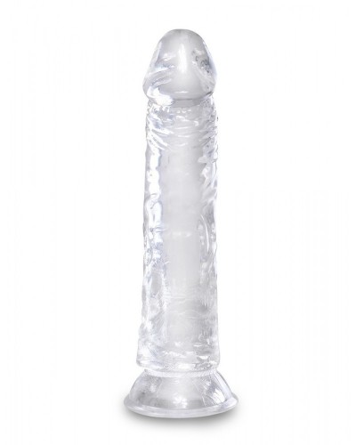 Gode transparent King Cock 20 x 4.5cm sur la Boutique du Hard