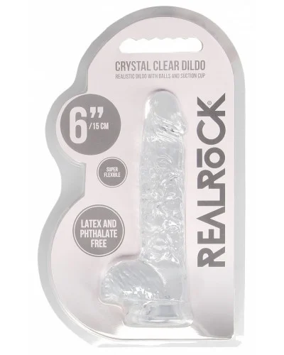 Gode Crystal Clear 12 x 3cm Transparent sur la Boutique du Hard