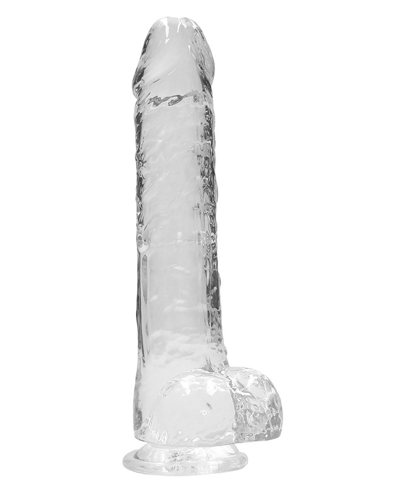 Gode Crystal Clear 19 x 4.5cm Transparent sur la Boutique du Hard