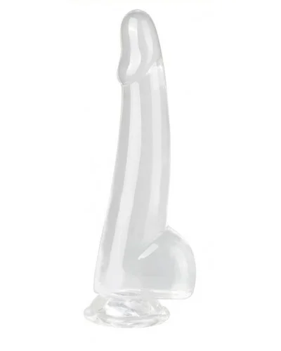 Gode transparent Clear Dong M 12 x 4cm sur la Boutique du Hard