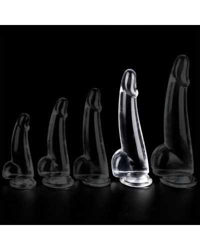 Gode transparent Clear Dong XL 17 x 4.8cm sur la Boutique du Hard