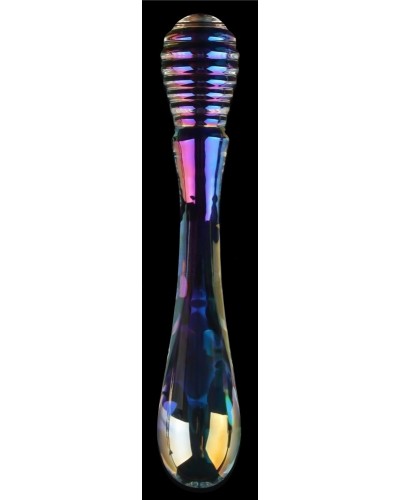 Gode en Verre Twin Pleasures 20 x 3.6cm Transparent sur la Boutique du Hard