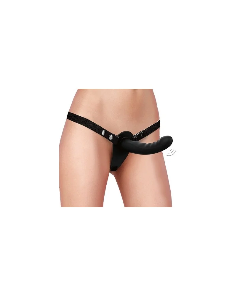 Gode ceinture Dual Vibrating 15 x 3.3cm Noir sur la Boutique du Hard