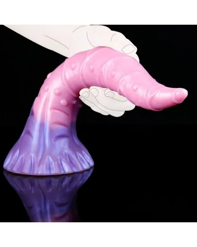 Gode Pinky Tongue 25 x 5.5cm Rose-Violet sur la Boutique du Hard