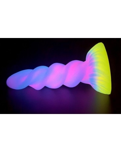 Gode Licorne Spiral Luminescent 17 x 5.5cm sur la Boutique du Hard