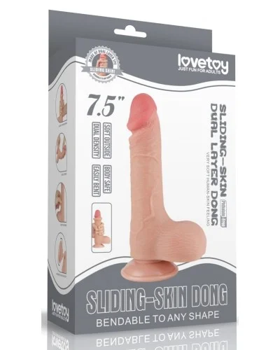 Gode Sliding Skin 13 x 3.7cm sur la Boutique du Hard