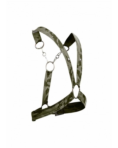 Harnais Cross Chain Dngeon Camouflage sur la Boutique du Hard