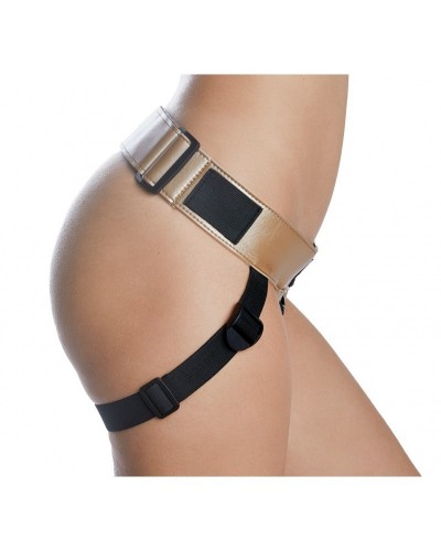 Ceinture Harnais pour Gode Dorcel Strap-On-Me Doré sur la Boutique du Hard