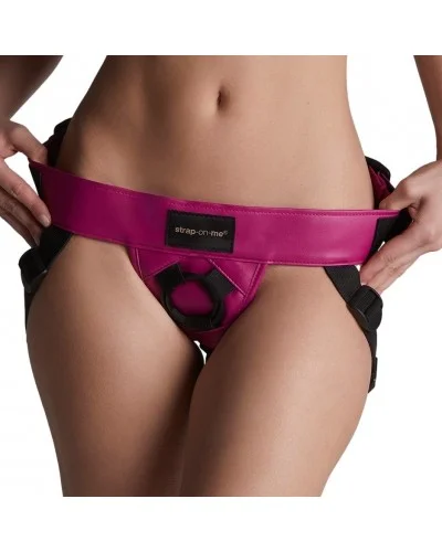 Ceinture Harnais pour Gode Strap-On-Me Rose foncé sur la Boutique du Hard