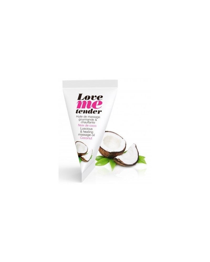 Huile de massage Love Me Tender Noix de coco 10ml sur la Boutique du Hard