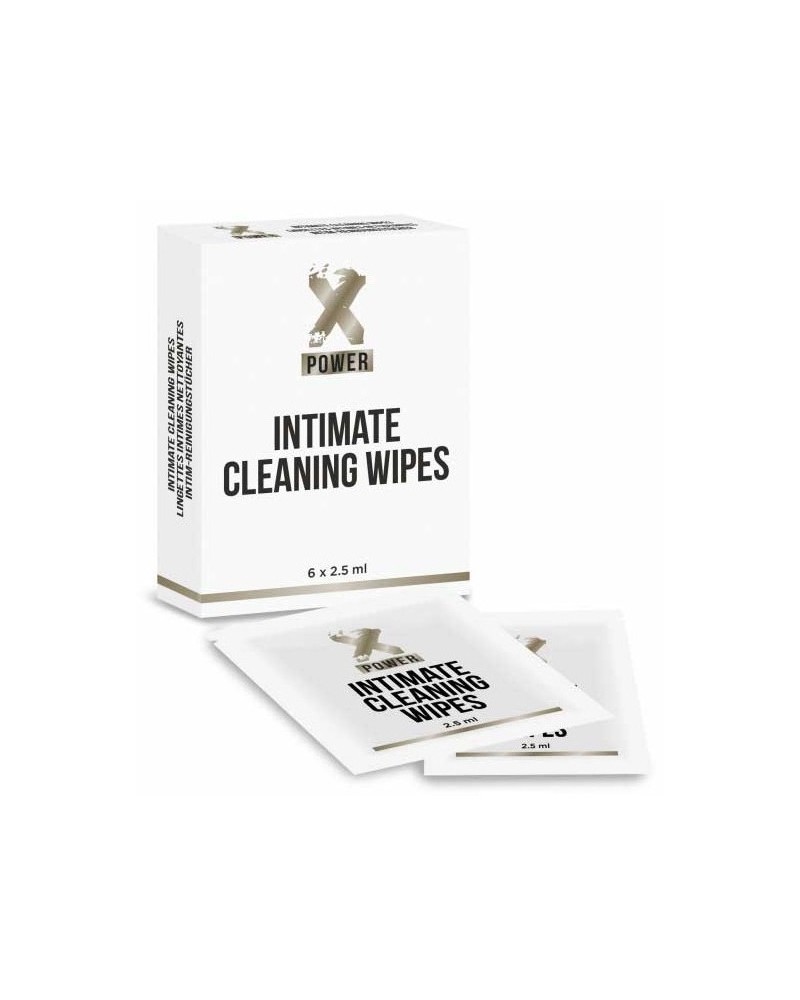 Lingettes nettoyantes Intimate Cleaning x6 2.5ml sur la Boutique du Hard