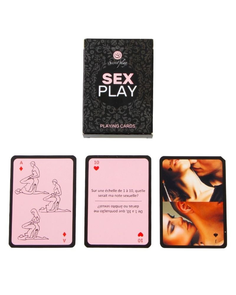 Jeu de cartes sexuel SEX PLAY Secret Play sur la Boutique du Hard