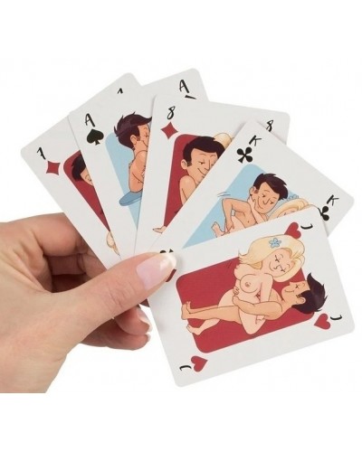 Jeu de 54 Cartes Kama Sutra sur la Boutique du Hard