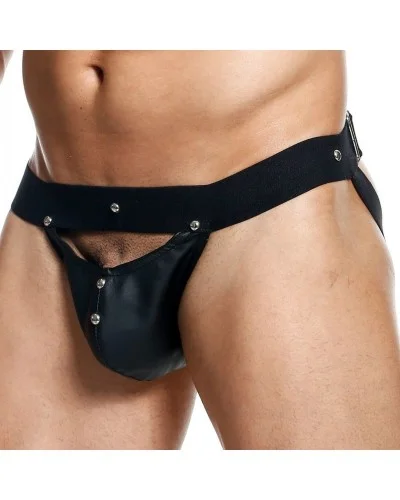 Jockstrap PEAKABOO Noir sur la Boutique du Hard