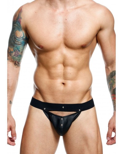 Jockstrap PEAKABOO Noir sur la Boutique du Hard