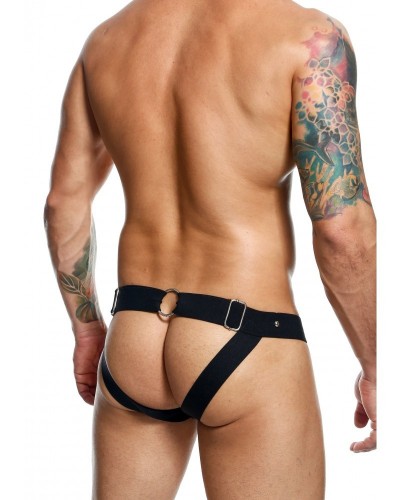 Jockstrap PEAKABOO Noir sur la Boutique du Hard