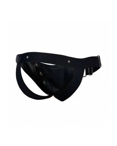 Jockstrap Cockring DNGEON Noir sur la Boutique du Hard