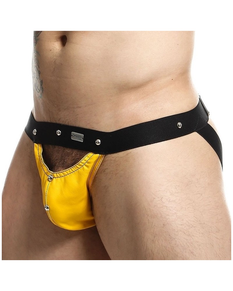 Jockstrap Peekaboo Dngeon Jaune sur la Boutique du Hard