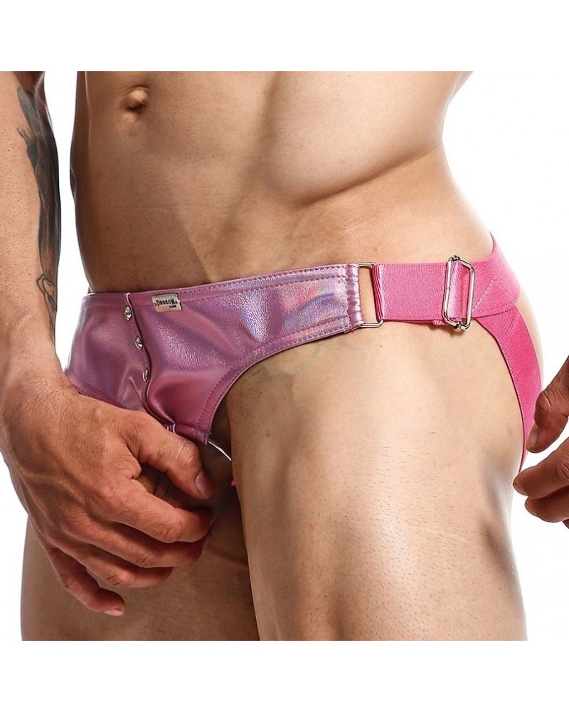 Jockstrap Cockring Dngeon Rose sur la Boutique du Hard