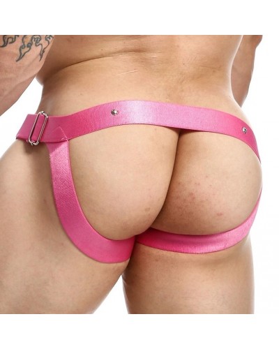 Jockstrap Cockring Dngeon Rose sur la Boutique du Hard