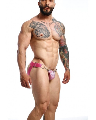 Jockstrap Snap Dngeon Rose sur la Boutique du Hard