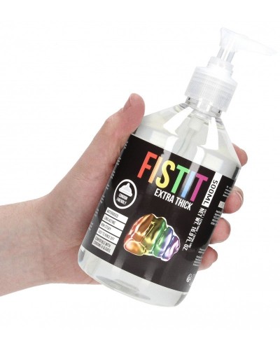 Lubrifiant Eau Fist It Extra Thick Rainbow - Pompe 500ml sur la Boutique du Hard