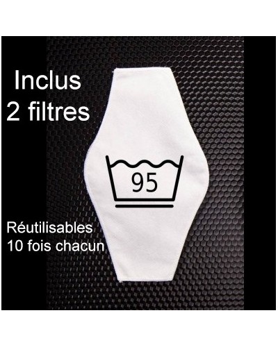 Masque Filtrant C95 Corporal Ray Rouge sur la Boutique du Hard